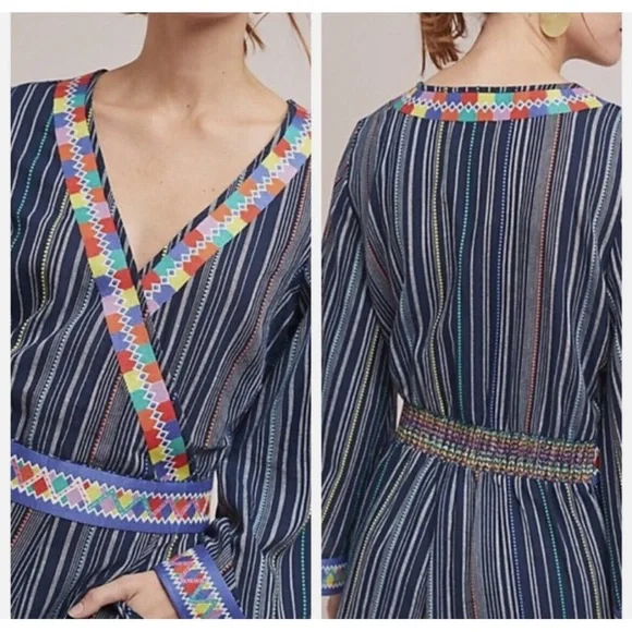 Anthropologie Laia Nantucket Romper NWT Size Small - Picture 3 of 14